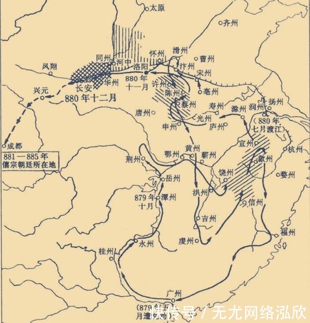 地方|黄巢起义到底有多少人,占领了多少地方?黄巢是个什么样的人呢?