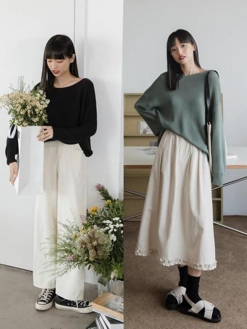 卫衣 秋天不一定非要穿卫衣,现流行的“上衣”长这样,气质温柔又大方