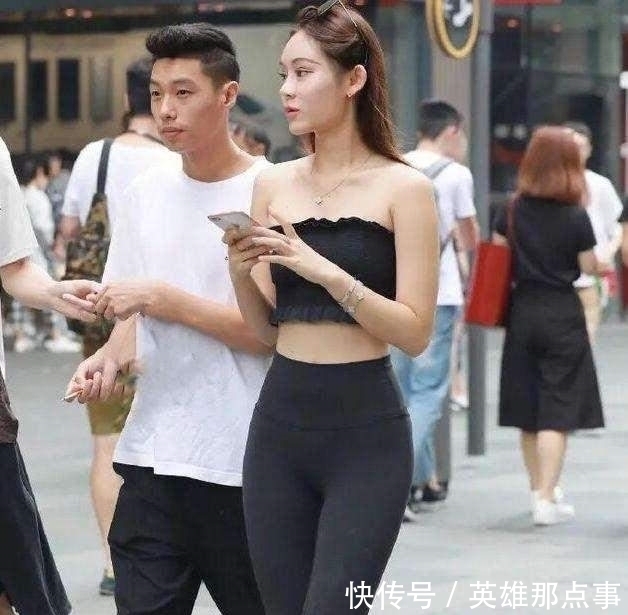 时尚 鲜艳色调的打底裤穿搭,用心搭配才不会平庸,清凉时尚