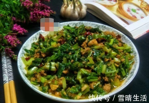 雪里蕻|这菜上桌一扫而光，又嫩又脆又香，孩子说没它吃饭都不香！