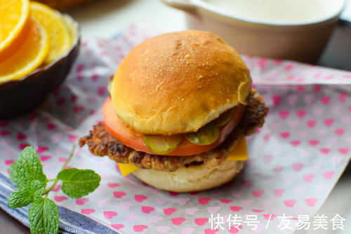 蟹姐|不塌陷不回缩,早上起来给孩子做汉堡,一个管饱,汉煲他们都喜欢吃