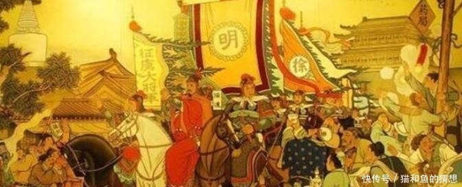 抬上|朱元璋把喝醉的徐达抬上龙床，徐达醒后做了一事，朱元璋放心了！