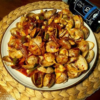 辣炒黄蚬子|辣炒黄蚬子