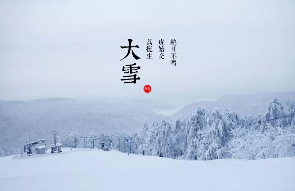  隆冬|大雪至，隆冬始！