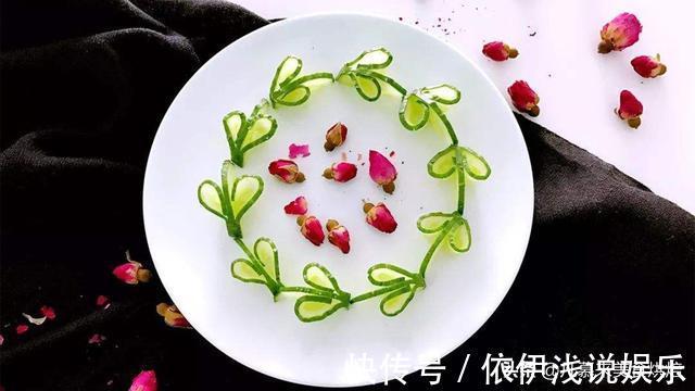 主菜|原来黄瓜切法有这么多种，黄瓜的花式切法大全图文详解，一看就会