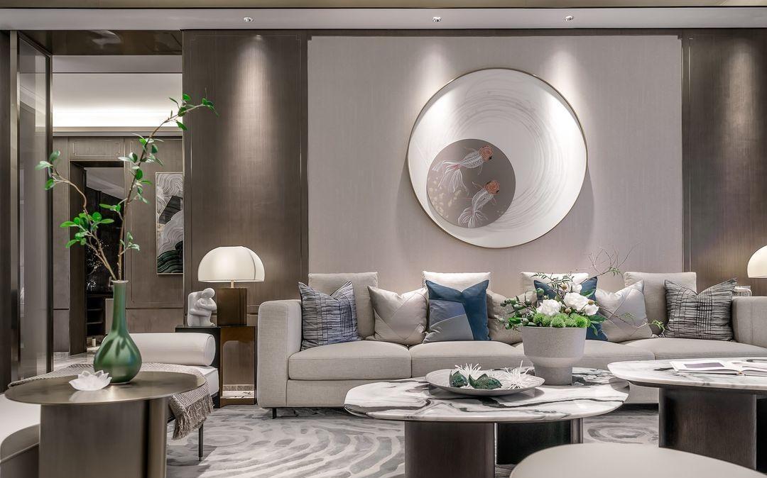 李文伟|240平大平层结构,用艺术诠释空间,为业主打造灵魂的栖息之所