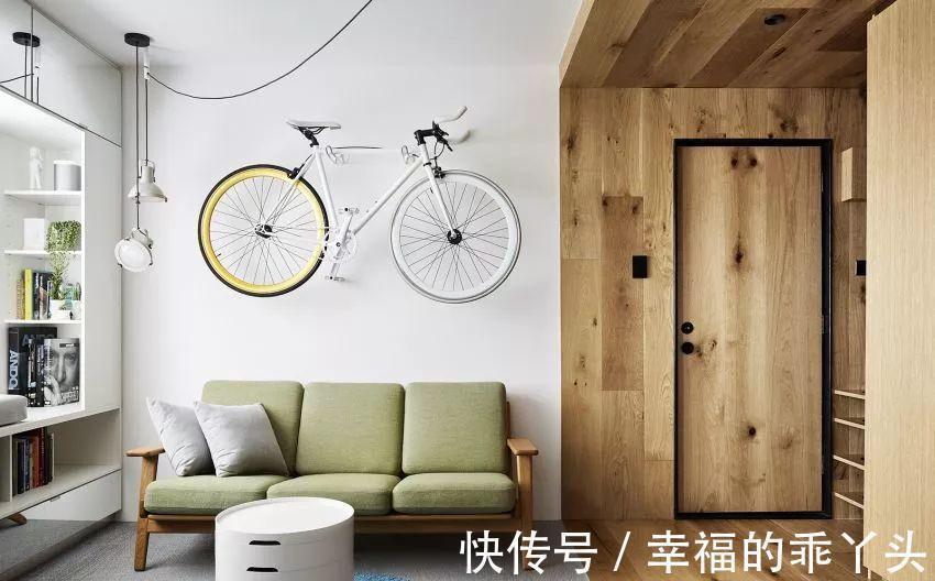 柜子|35㎡迷你小宅,定制柜解决全屋收纳,还有隐形餐桌!