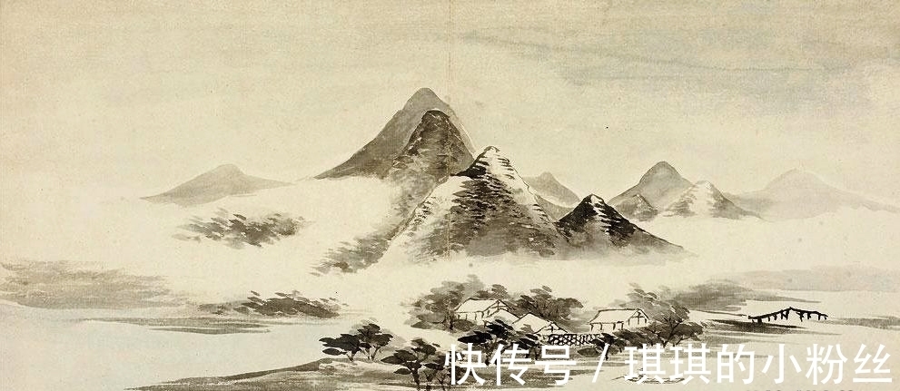 技法@运用淡彩、淡墨的高手,高简绘《仿古山水册页》