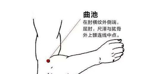 人到中年|默默讲穴位之曲池穴，它是人体自带的降压穴，人到中年要多揉一揉