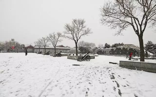 企鹅|图看大北京│宛平古城雪纷飞