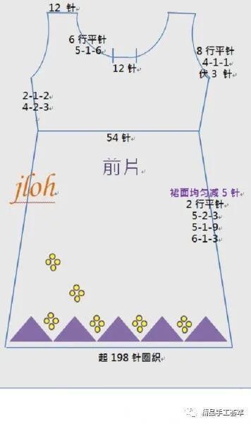 新手也可以织的简单收腰毛衣裙，有详细教程