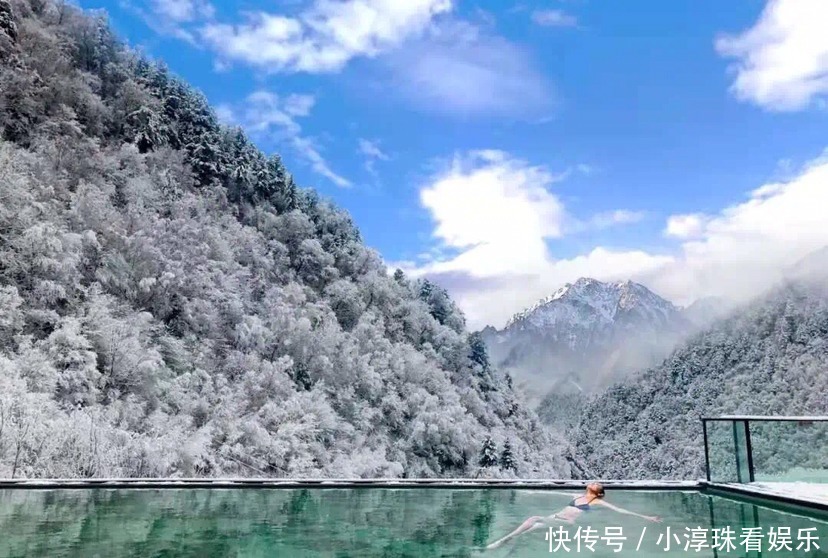 雪山|彩林冰川，雪山温泉，藏羌古城，川西的冬天美过瑞士