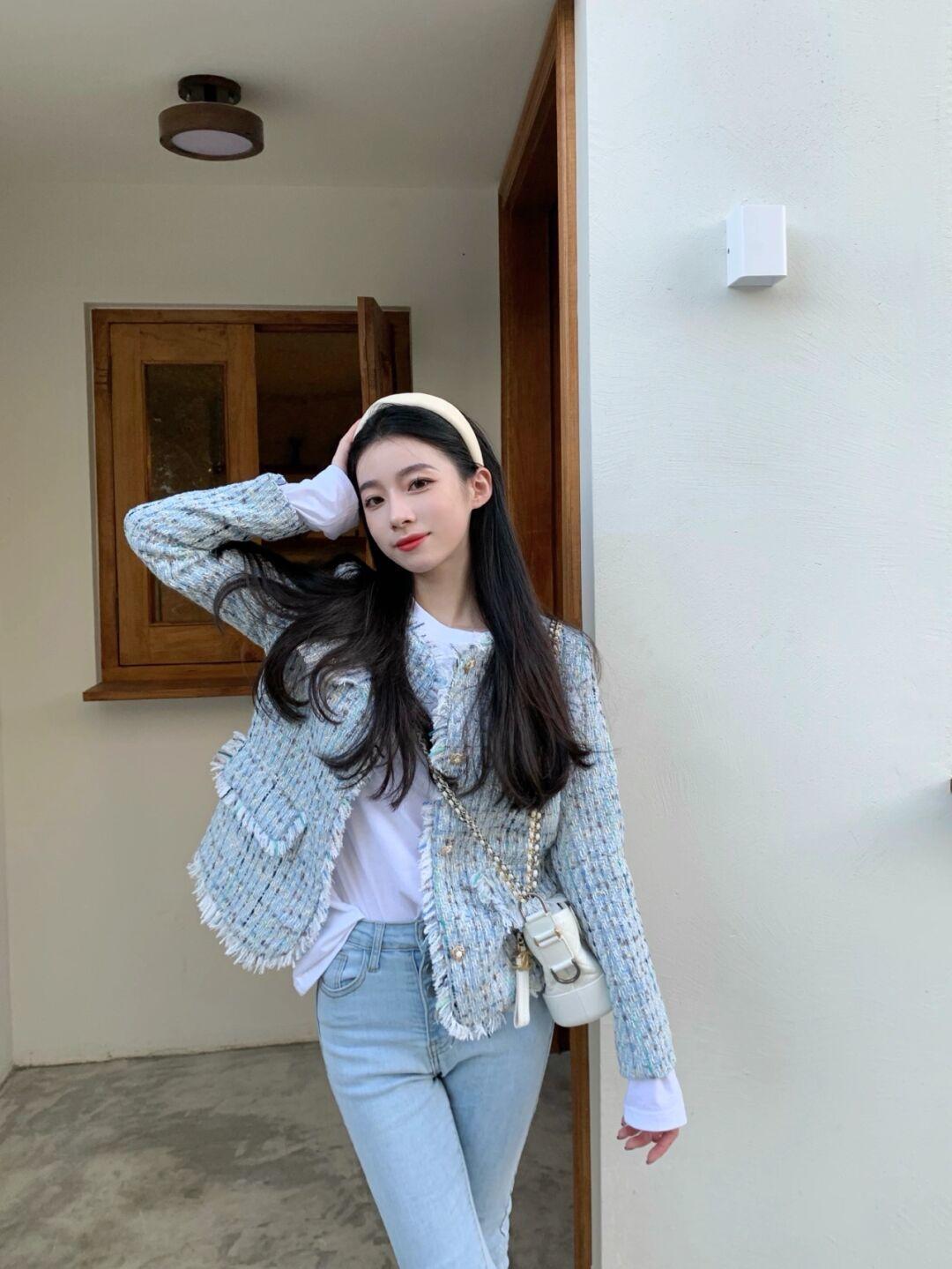 小香风外套|时髦精最爱的“小香风外套”到底有什么魔力?优雅高级,真的好美