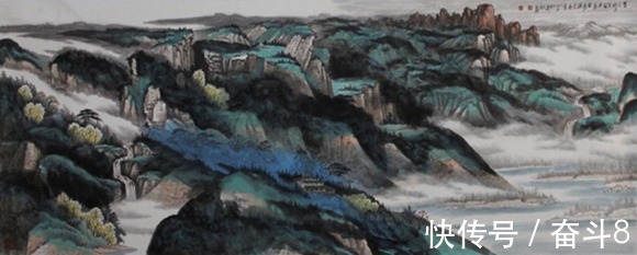 山水画!祝贺“绿水青山绘时代·何仁诰荣宝斋画院成就展”成功开幕