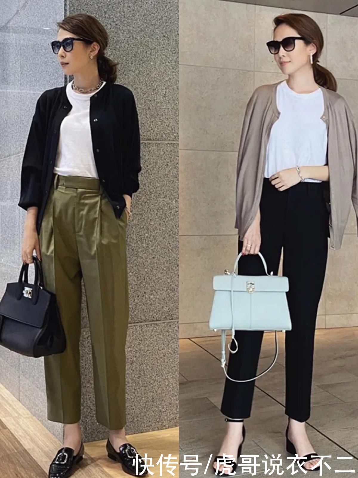 50岁女人别总穿“大妈装”，瞧日本主妇的搭配，优雅舒适显气质