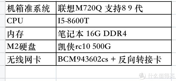 微型|1L微型迷主机-联想M720Q 最小的黑苹果