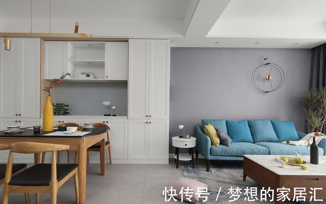 小户型|50平的小公寓,合理解决收纳问题,实用的同时也要精致起来!