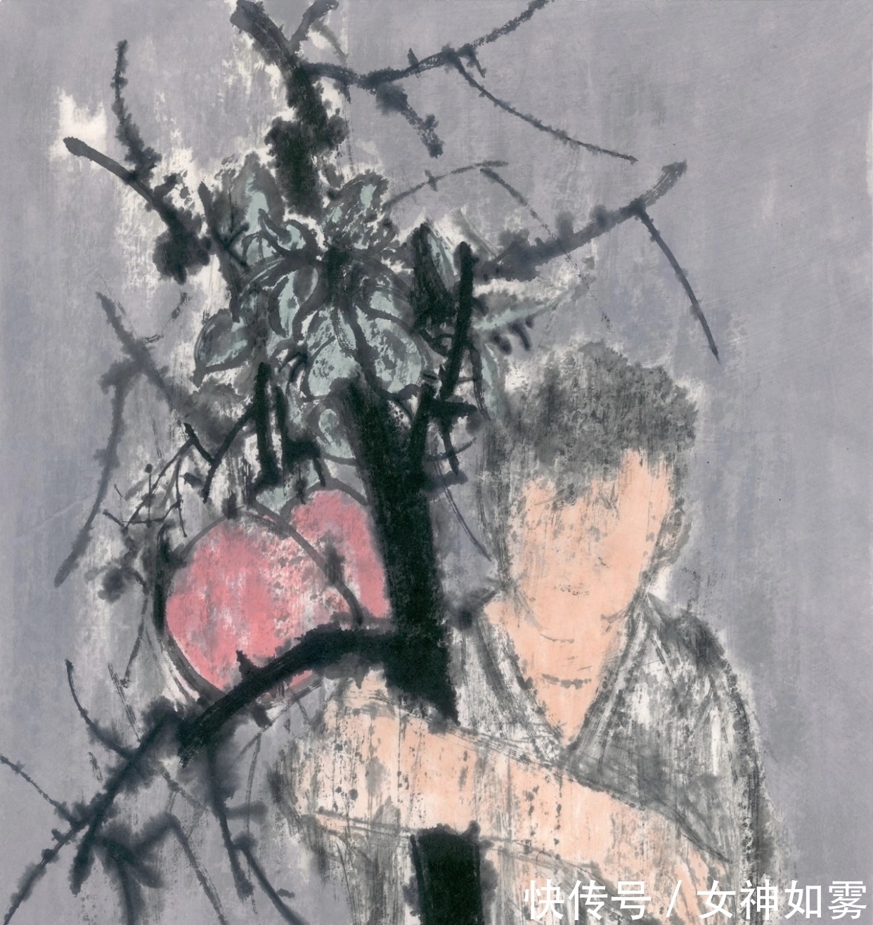 中国画$曹鑫中国画|有意渲染一种神秘而幽深的气氛