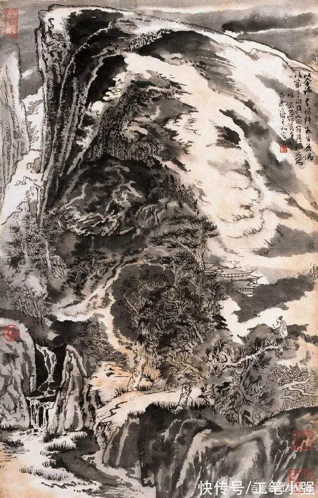 山水&使动者益动,静者益静。陆俨少山水作品欣赏