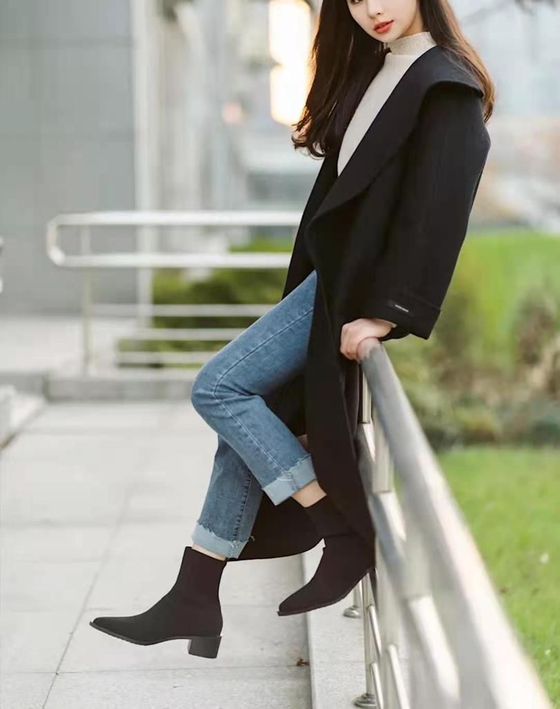 冬季请放弃马丁靴 ！新年“ 大衣 + 这双靴 ”正流行，撩人又显高 ！