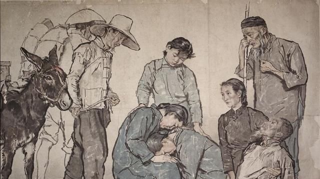 绘画@600年前的《流民图》，和蒋兆和的一样精彩，比齐白石还画得好