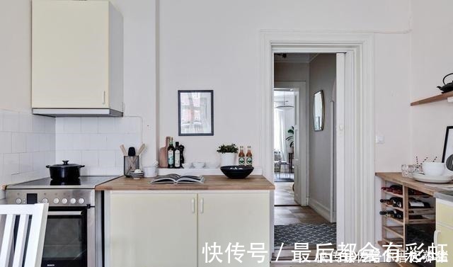 全屋|小户型64㎡,他坚持装一半玄关,在储藏室里做书房!太聪明了!