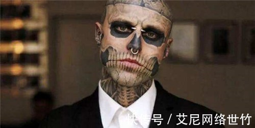 瑞克|他用3年将“骷髅”纹满全身，成名后却自杀，他追求的真是艺术吗