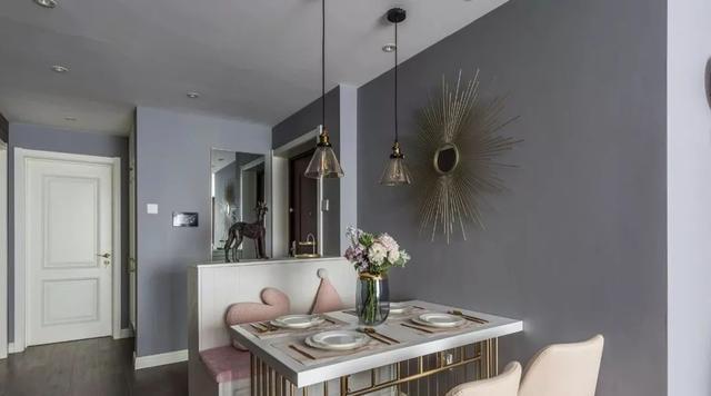 收纳|120平轻奢风三居,充满活力和温馨的婚房设计