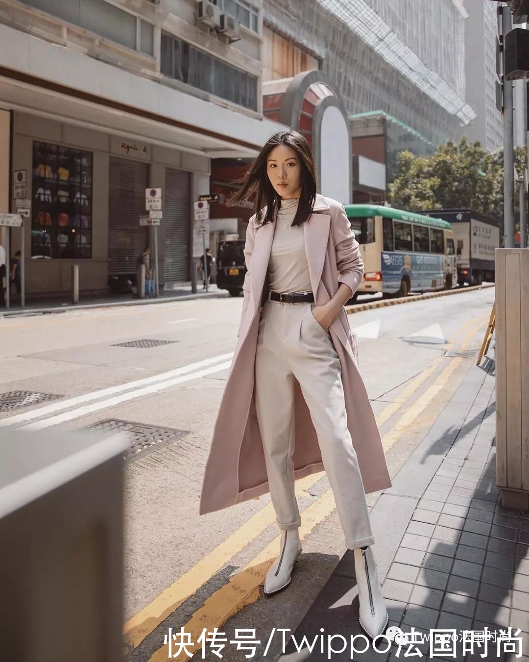 小个子女生的冬季穿搭术，才不止提高腰线这么老套