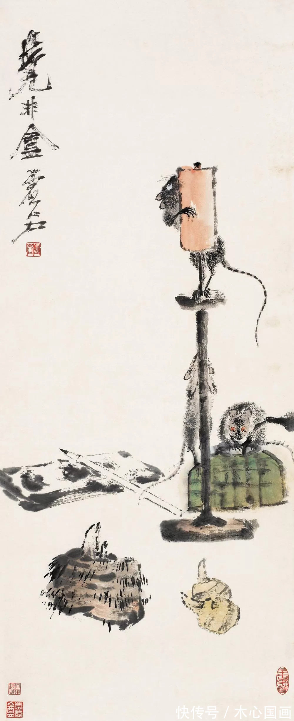 画家&名作欣赏:虚谷作品欣赏