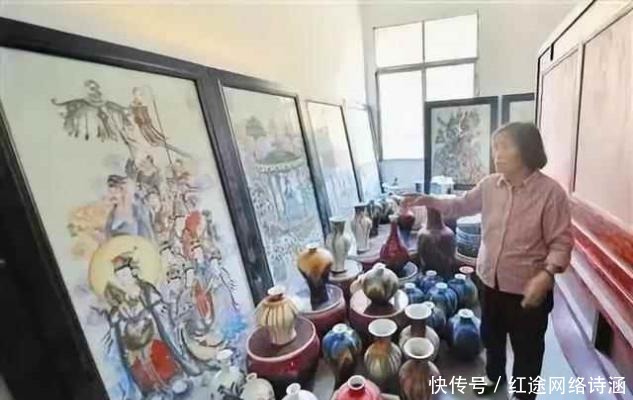 余二妹：5年花了6000万，建造出一座瓷宫，自己却住在茅棚里