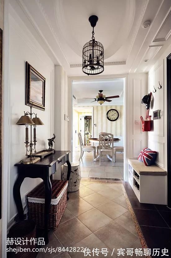 拼花|玄关是家的门面，原来地砖也可以铺得这么美~