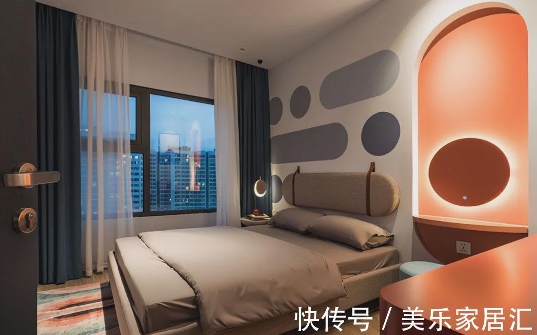 内嵌|敢想不敢装的家，她在这65㎡实现了，配色用到极致，全小区独一份