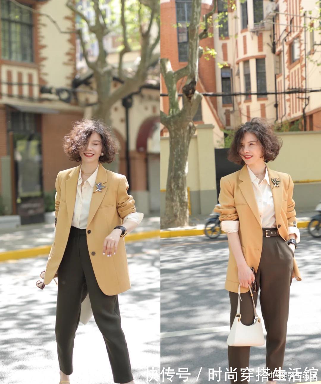高级感|会穿的女人不显老!跟着这位50+学穿搭,普通衣服也能穿出高级感