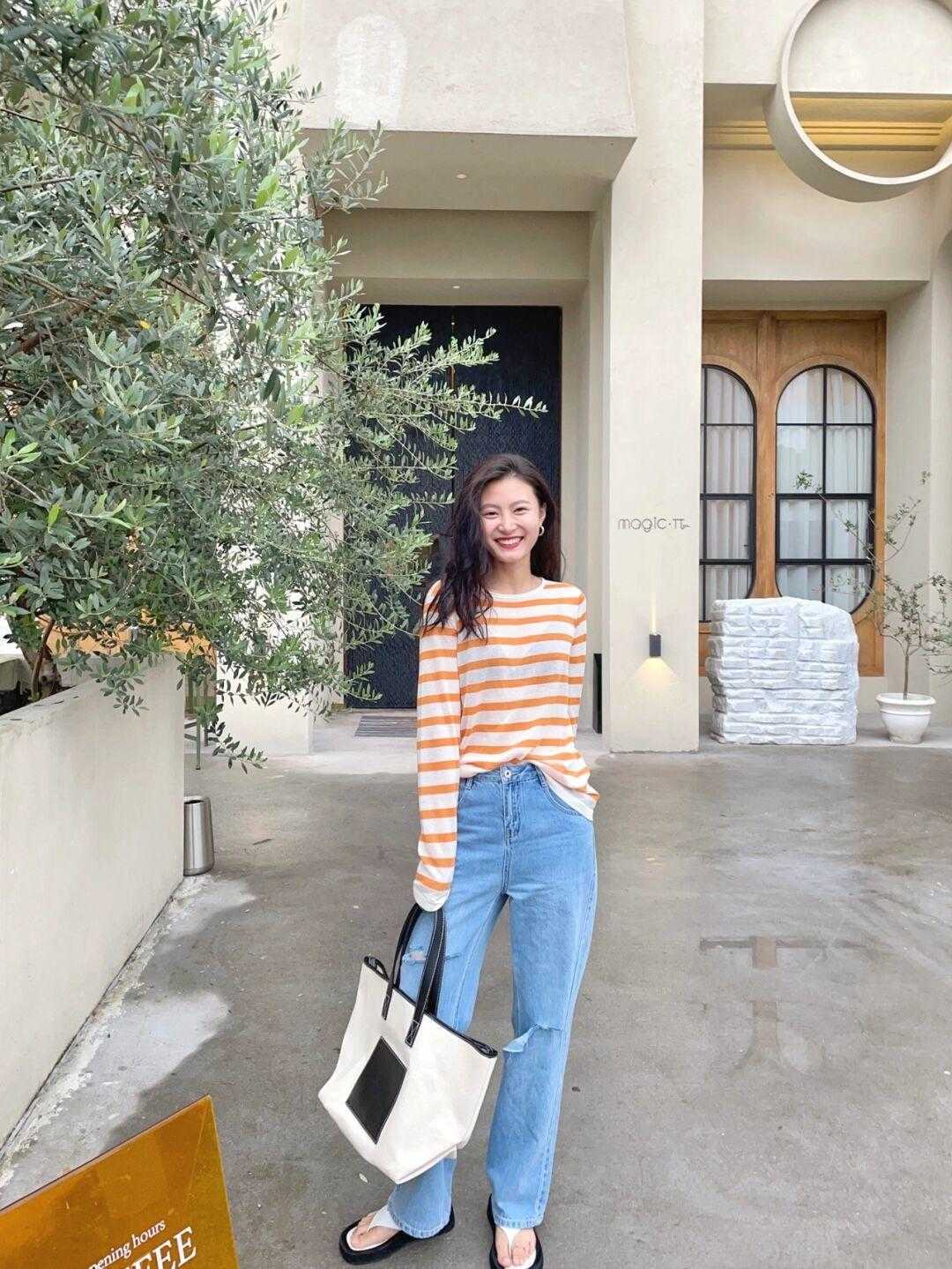 韩系|25到30岁的女生,多试试韩系少女风穿搭,清新浪漫又有格调