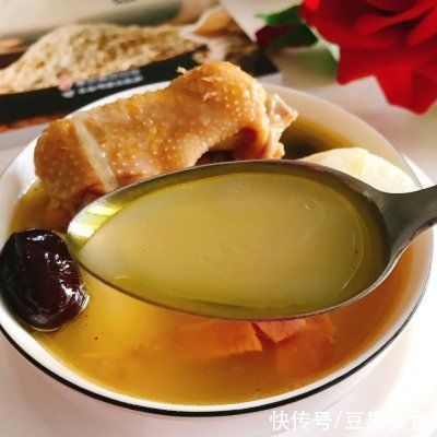 三七粉|#少盐饮食 轻松生活#山药炖鸡