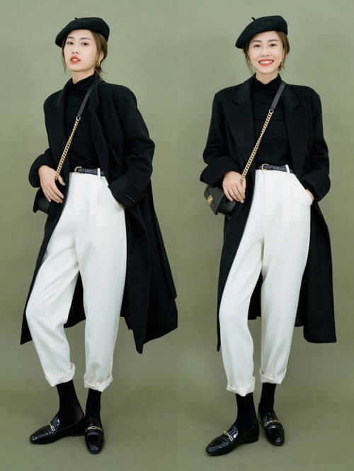 别再穿阔腿裤了,很挑人!试试今年流行的“白烟管裤”,时髦百搭