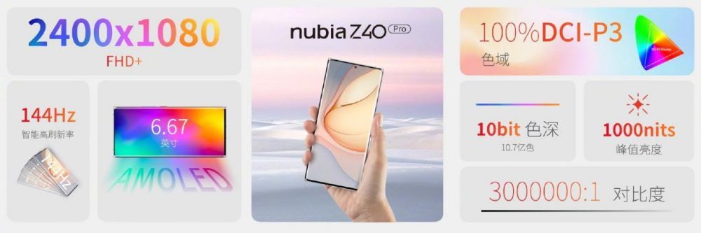 相变材料|Nubia Z40 Pro正式发布，3399元起