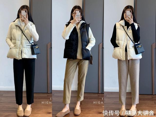 简单的款式，朴素的色调，一衣多穿的技巧，打造秋冬的精致与温柔