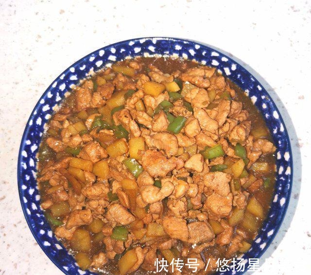 花椒油|炒三丁，香喷喷的快手下饭菜！