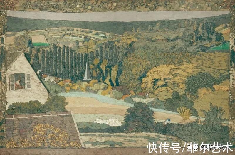 维亚尔!他的色彩比莫奈的更耐看,他是“印象派”之后的“印象派大师”