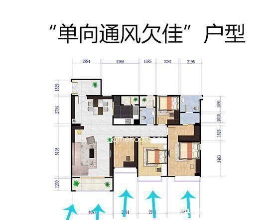 明厨明卫|聪明人买房都这样挑户型,住进去好处太多了装修能省不少钱