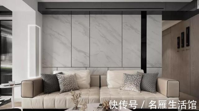 美家|122平现代风设计适当留白，一个大气质感、时尚高级的现代美家