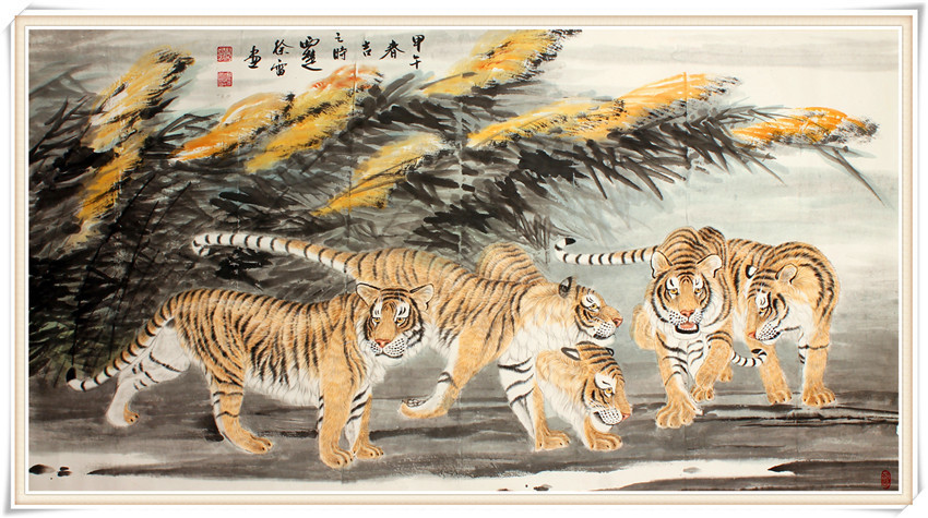 国画&本市热点:2021年国庆节著名书画家徐雷作品网络展