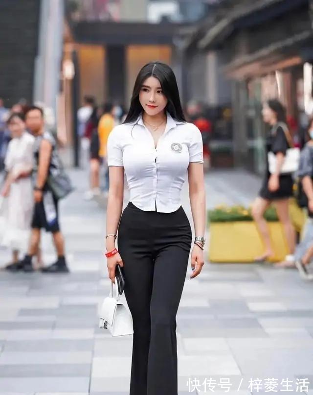 阔腿裤 好看精致的打底裤穿出时尚感,秀出女人的成熟优雅范,率性自然