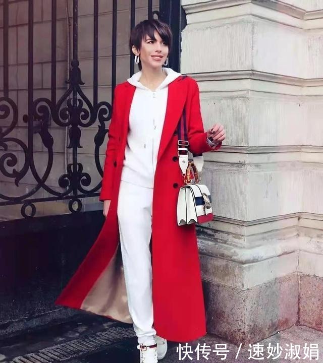 红色|奔四奔五的女人,秋冬穿搭少不了红色,温暖大气,比黑白还好穿