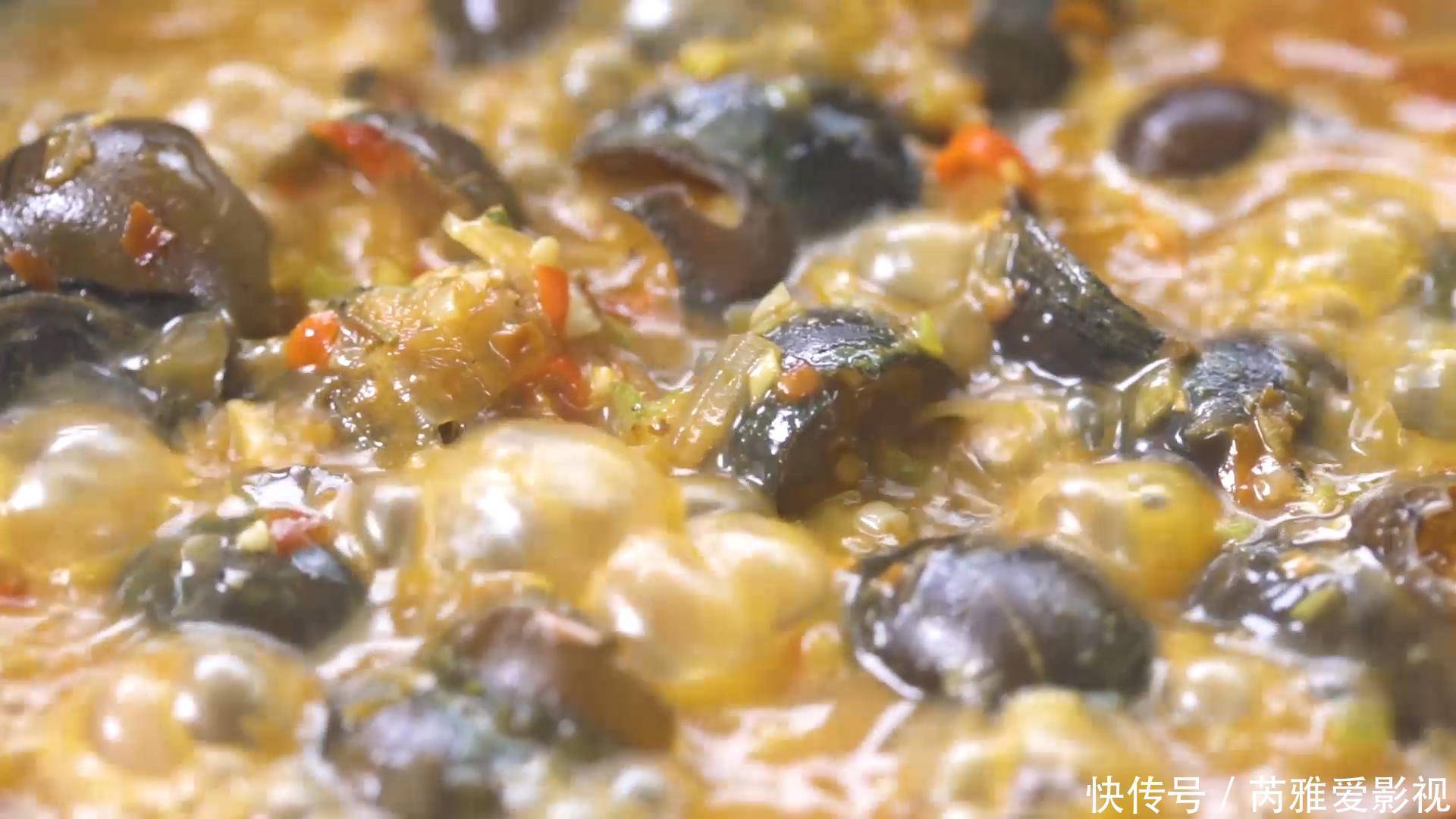 田螺|手把手教你做宵夜,炒一锅大田螺,吃得特别爽!