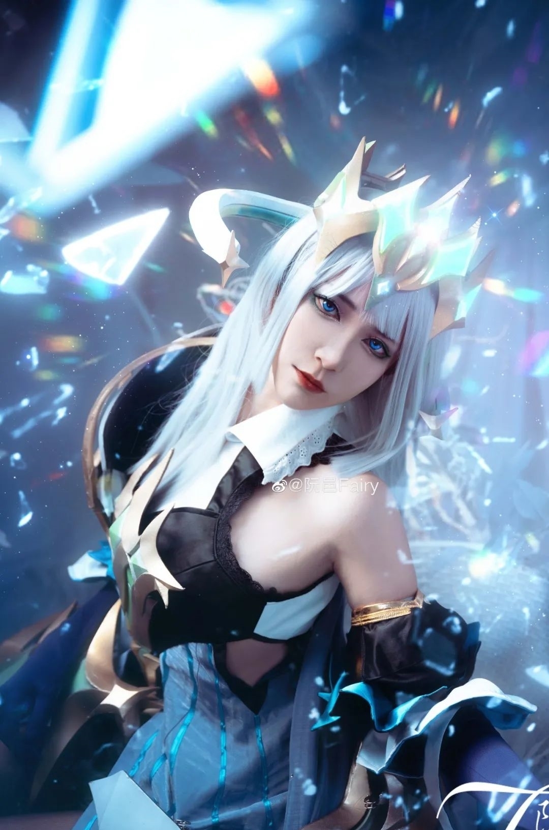 cos:王者荣耀虞姬启明星使cos正片@阮邑