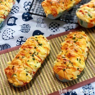 面团|什么？培根芝士面包的做法竟然这么简单？