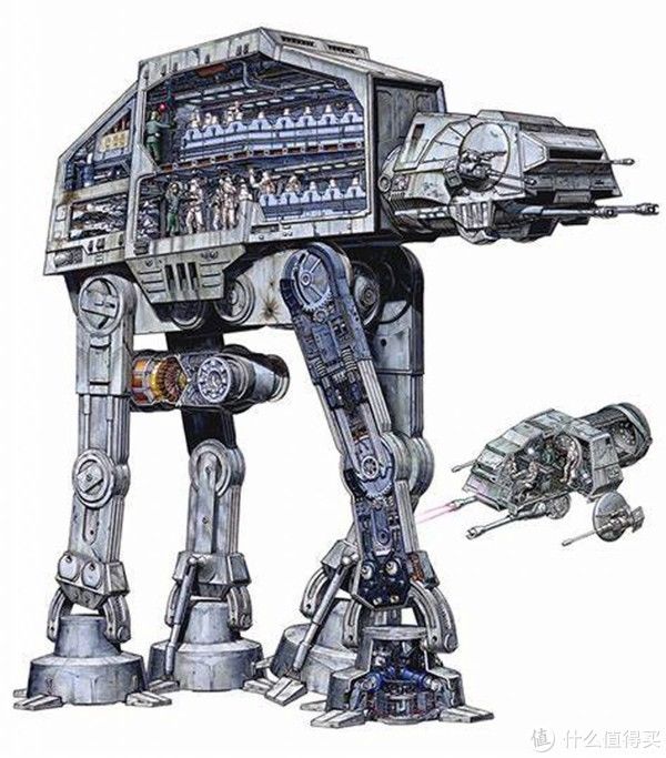 钢铁巨兽又来了：乐高星球大战 75288 AT-AT 步行机